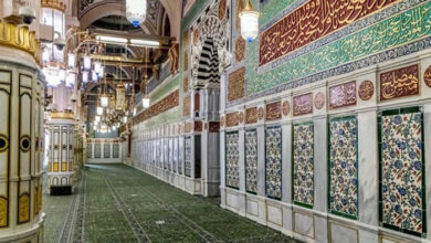 المسجد النبوي - الروضة الشريفة